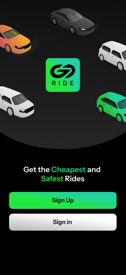 GO Ride Mobile App